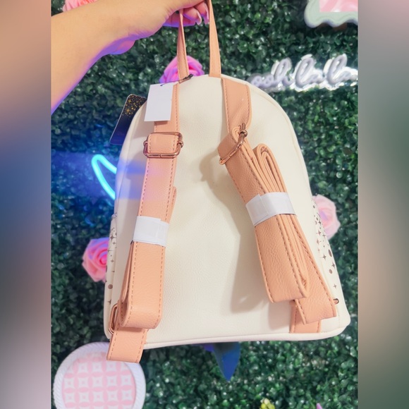 Loungefly Disney The Little Mermaid Ariel Rose Gold Mini Backpack - Picture 5 of 7